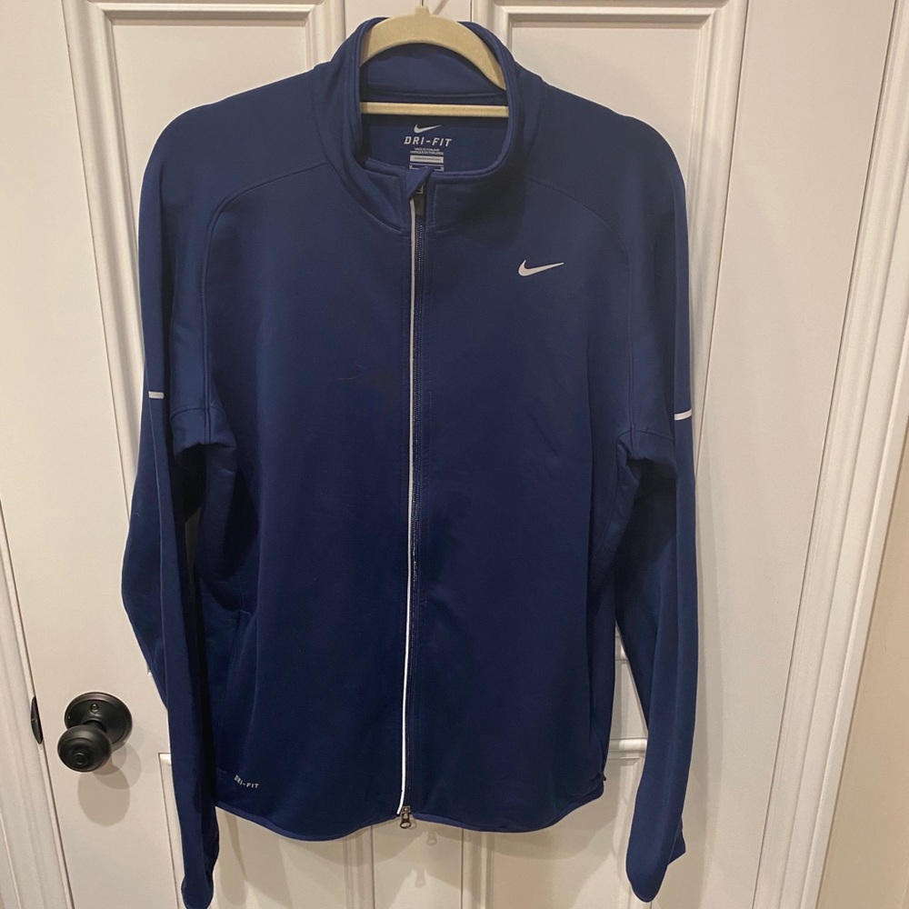 Men’s Blue Nike Track Jacket.